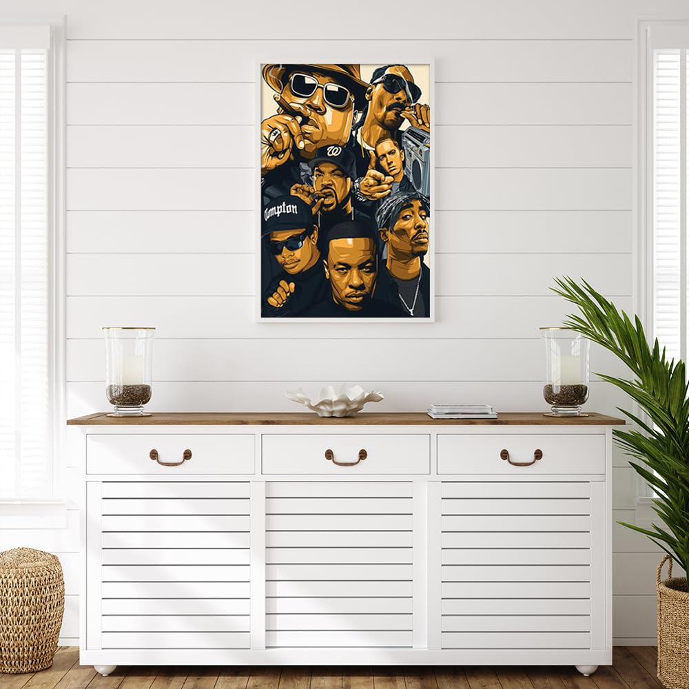 Rap Legends Rapper Poster Stars Kings of Hip Hop Music Posters