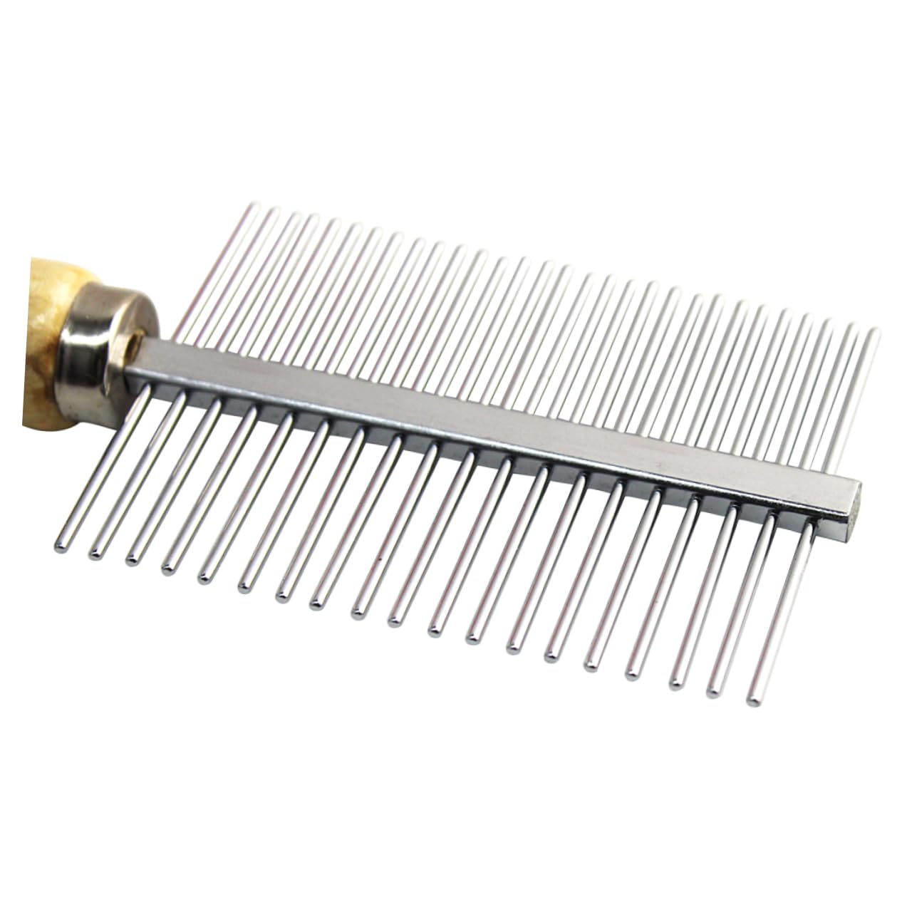 Parliky Pet Comb for Cats Dogs Stainless Steel Grooming Tool Dematting Comb for Tangles Mats Hair Removal Brush