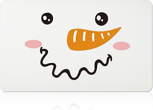 Miniatura 13 de Tinideya Tapete de secado de platos de invierno para encimera de cocina, 12 x 20 pulgadas, tapete de invierno para barra de café, tapete pequeño