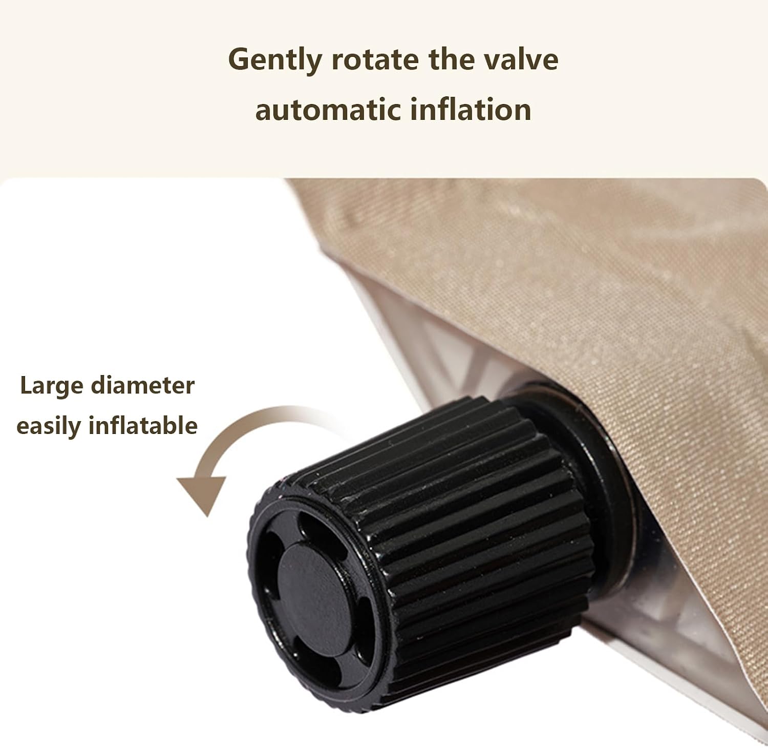 Self Inflating Camping Mattress Sleeping Pad with Built-in Air Pillow Camping Air Sleeping Pad Mat Lightweight Camping Mattress Pad for Car Camping Backpacking Tent and Hiking, Single, Green