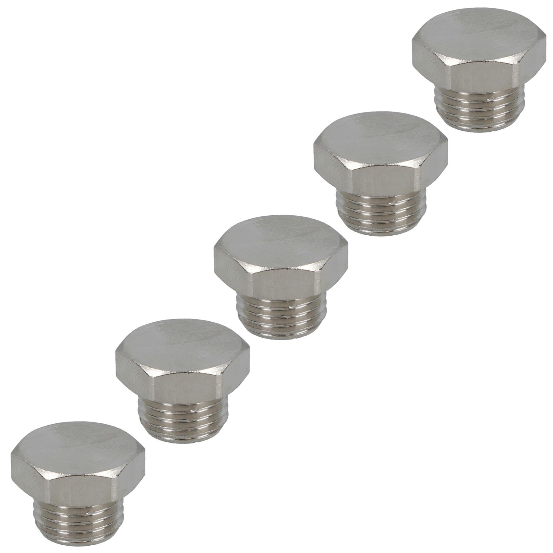 1/4" BSP Bouchon hexagonal raccord fileté mâle pour compresseur d'air