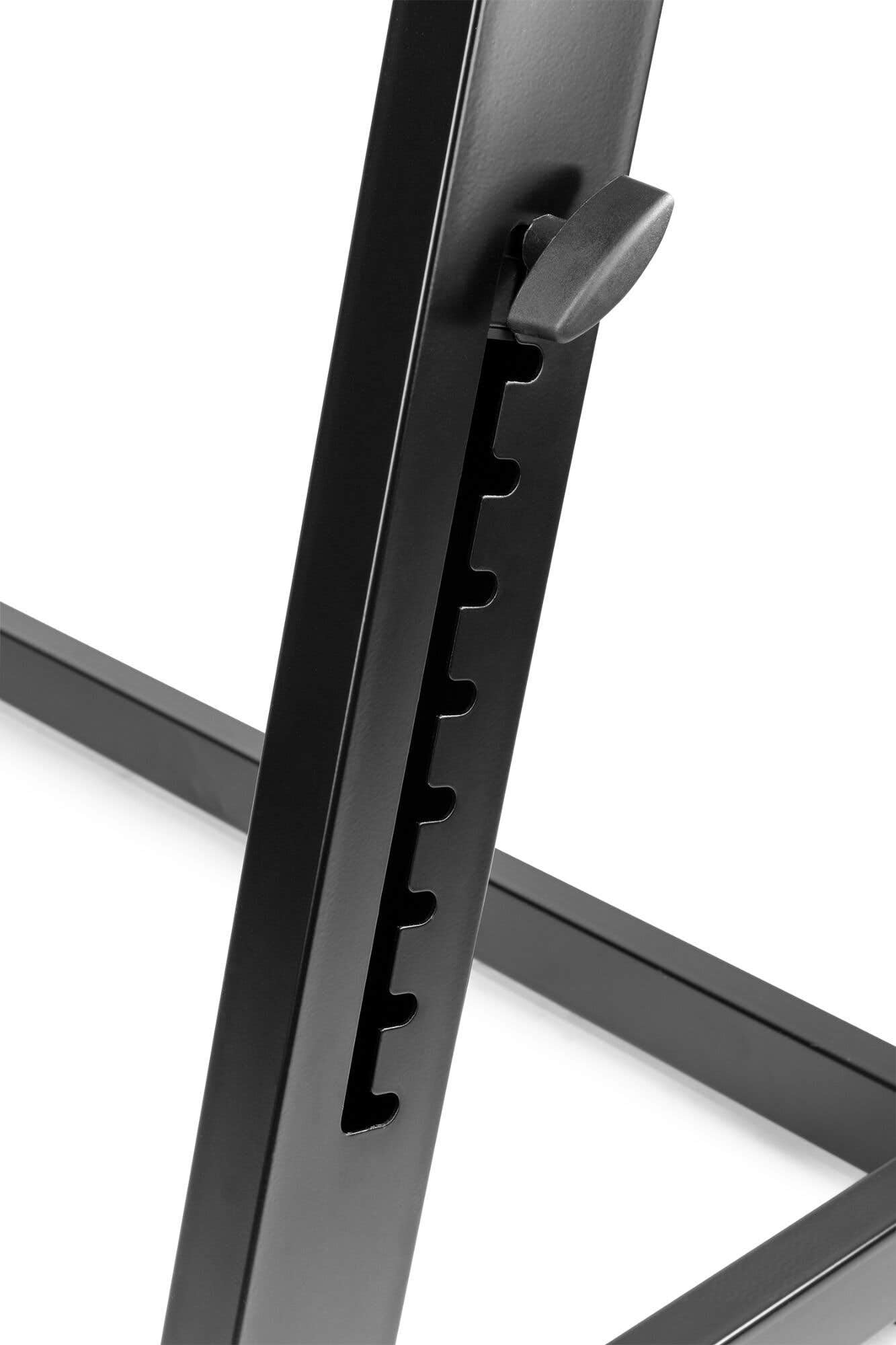 Vonyx DB10 Mobiler DJ-Tisch mit DB2B Faltbarem Screen und Taschen – Stabiles Aluminium, Lycra-Bespannung, klappbar, für mobile DJs und Events – Schwarz