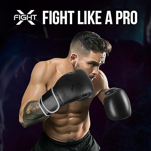 Miniatura 7 de Guantes de boxeo para hombres y mujeres, guantes de boxeo, MMA Kickboxing, bolsa pesada, guantes de boxeo Muay Thai, guantes de lucha para saco de