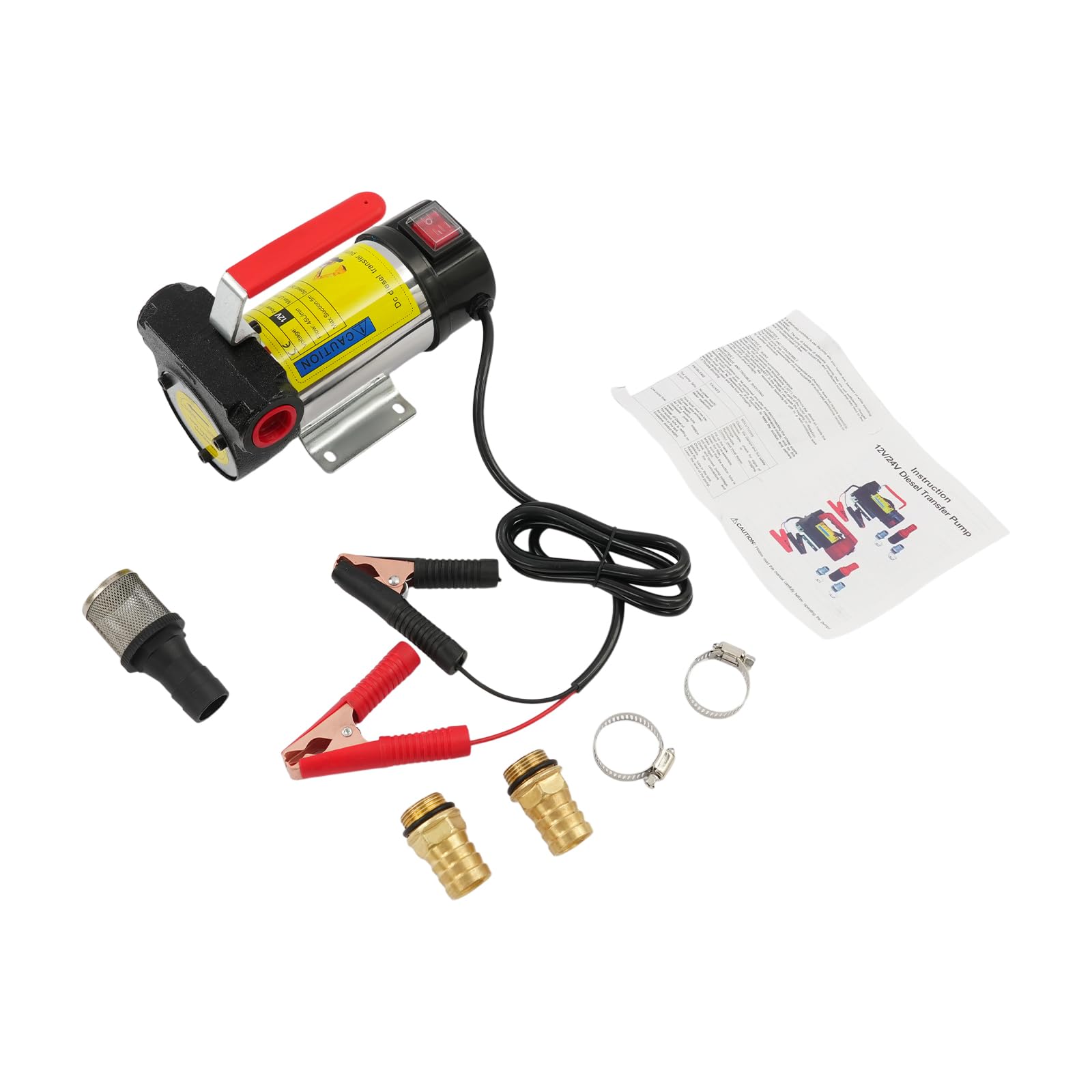 Pompa diesla 12 V 175 W, elektryczna pompa paliwowa, 40 l/min, kolor