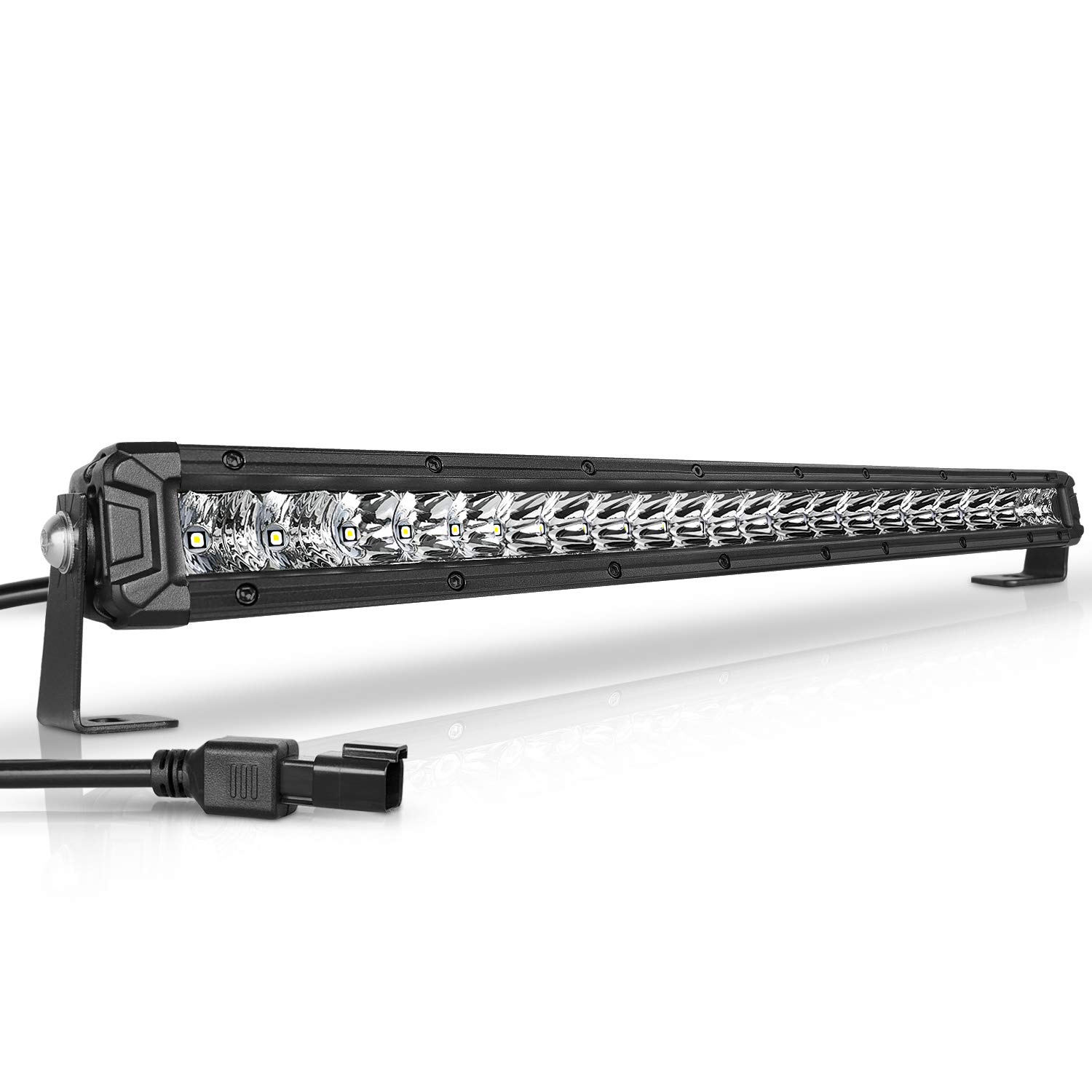 Photo 1 of AutoFeel 20 Inch LED Light Bar 12000LM Flood & Spot Beam Combo Single Row 20inch
