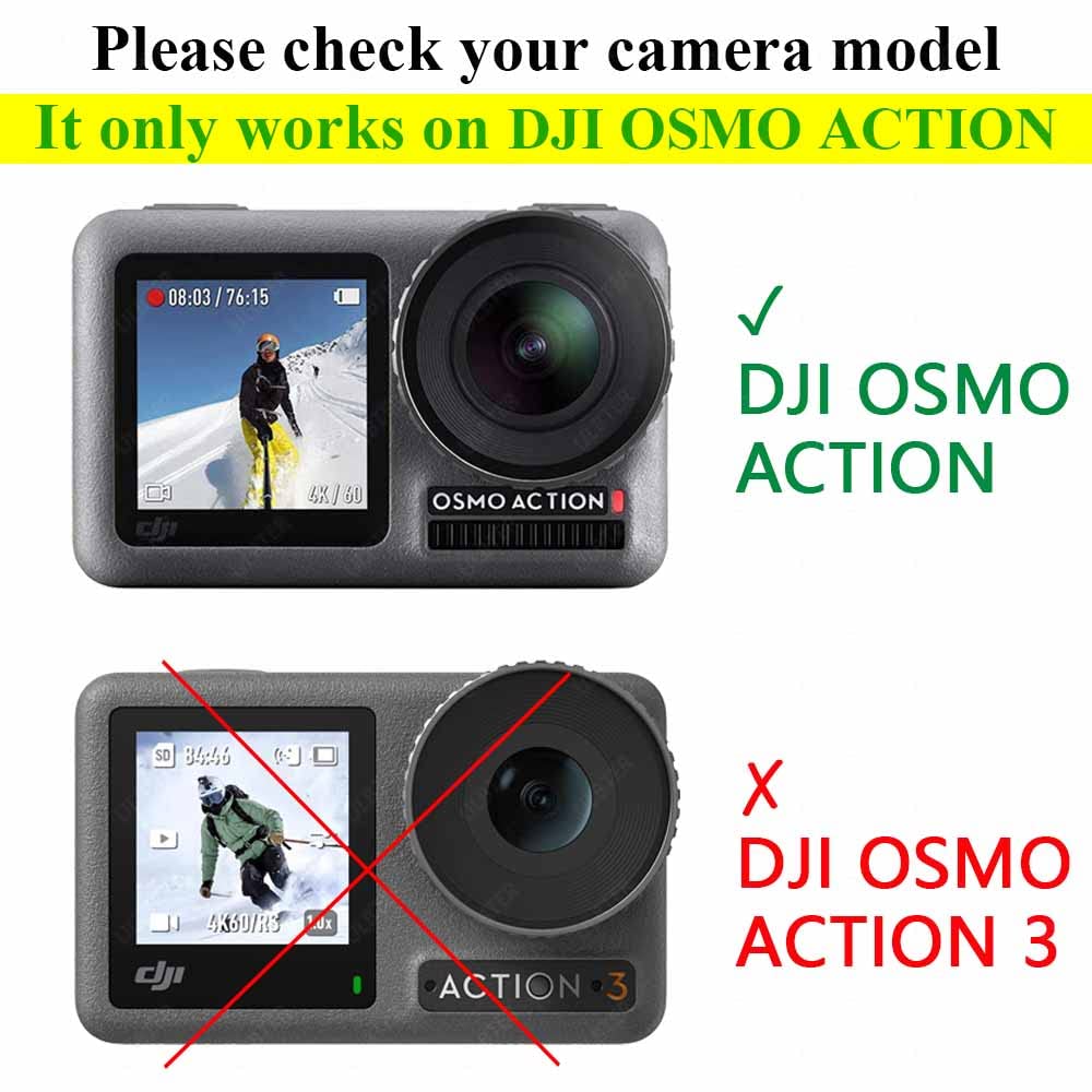 Dji Osmo Action 4 Accessoires Verre Trempé Pour DJI OSMO Action 4/Action 3, Accessoires Accessoires Dji Osmo Action 5 Pro