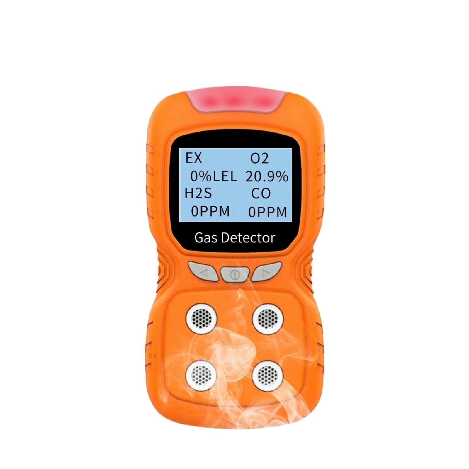 Rilevatore di gas 4 in 1 CO H2S O2 Ossino Monitor Analizzatore Perdite Combustibile Portatile Sensori precisi per un rilevamento rapido