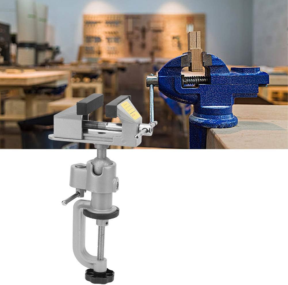 Oumefar Vice universal aluminum alloy vice screw for workshop modellers