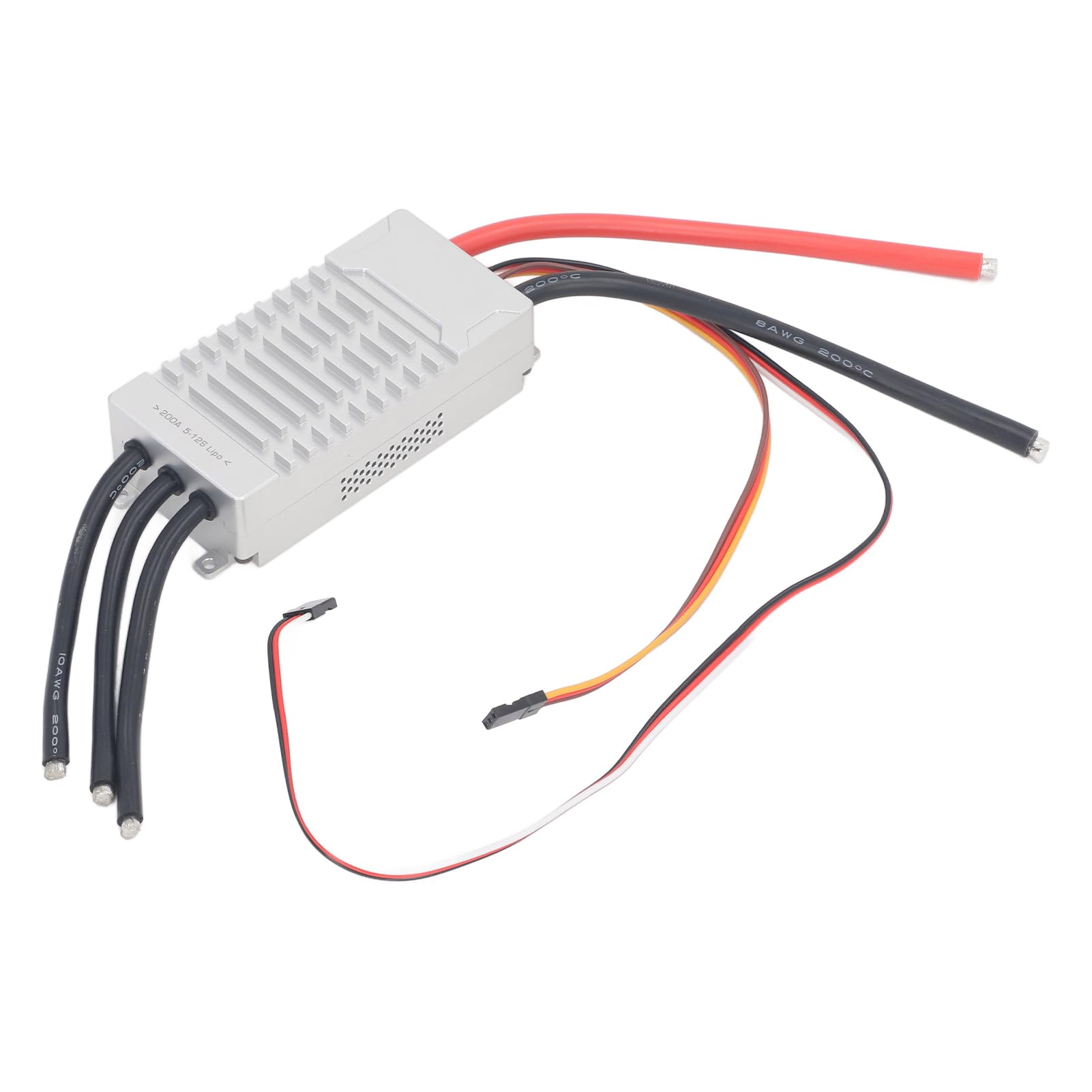 200A HighPerformance Brushless ESC for 5-12S Multi- RC Drone & Model Airplanes with Enhanced ProtectionSystems