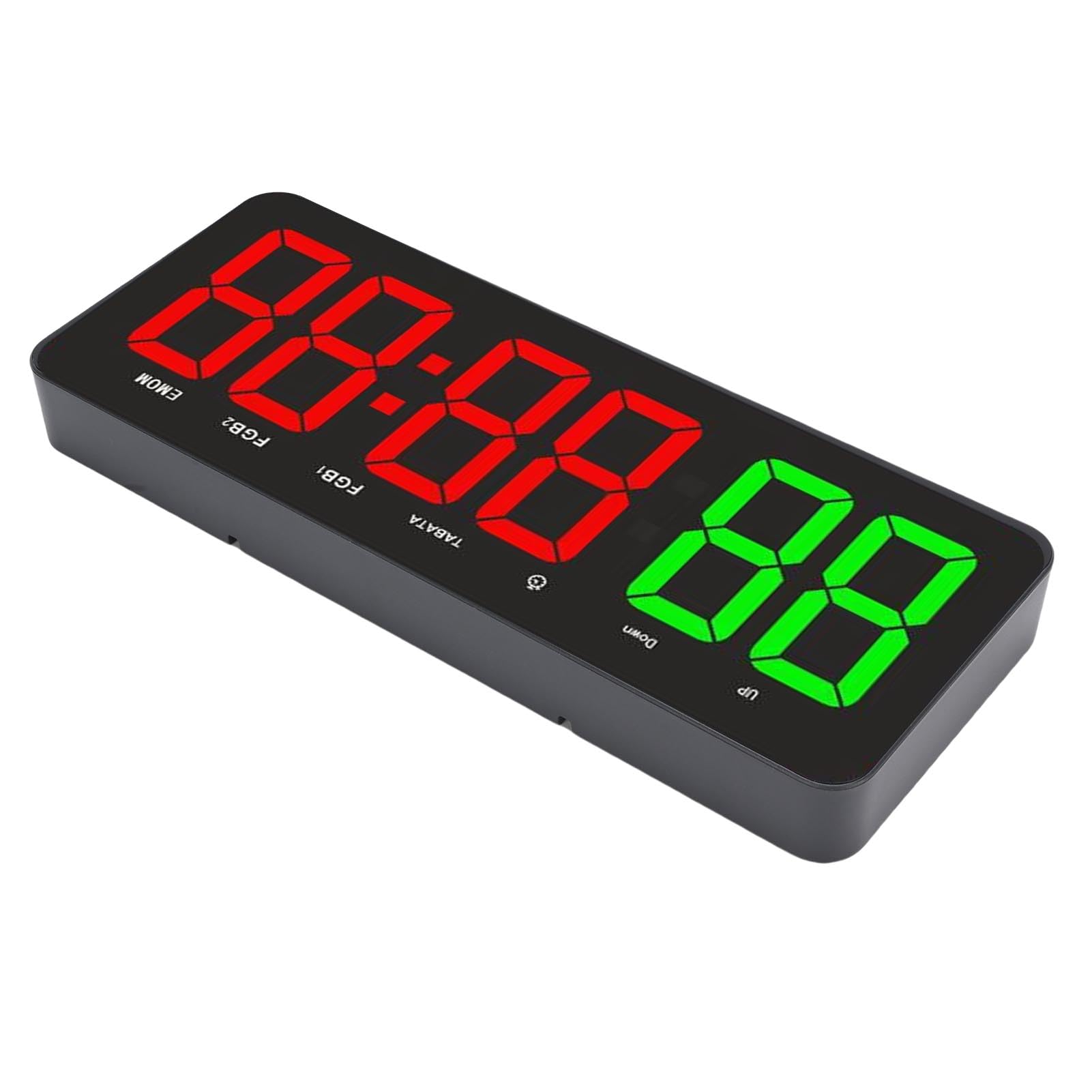 Topiky Temporizador de Gimnasio, Cuenta Atrás, Intervalo de Cuenta Atrás, Temporizador de Fitness con Control Remoto para Entrenamiento Deportivo, Control Remoto Inalámbrico, Cable de Alimentación