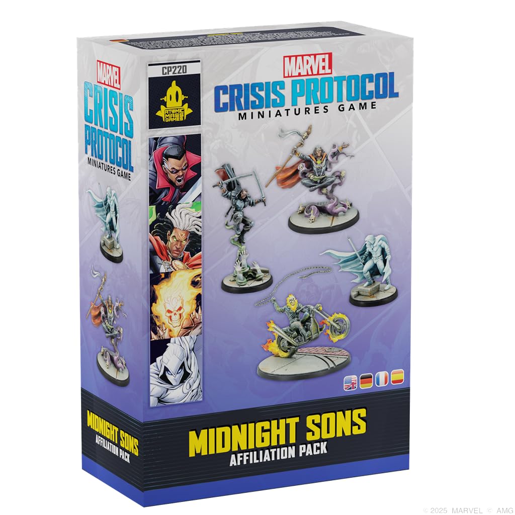 その他 FaB Ghost Protocol: Mainframe Marvel CF Amazon.com: Marvel: Crisis Protocol Midnight Sons Affiliation Pack