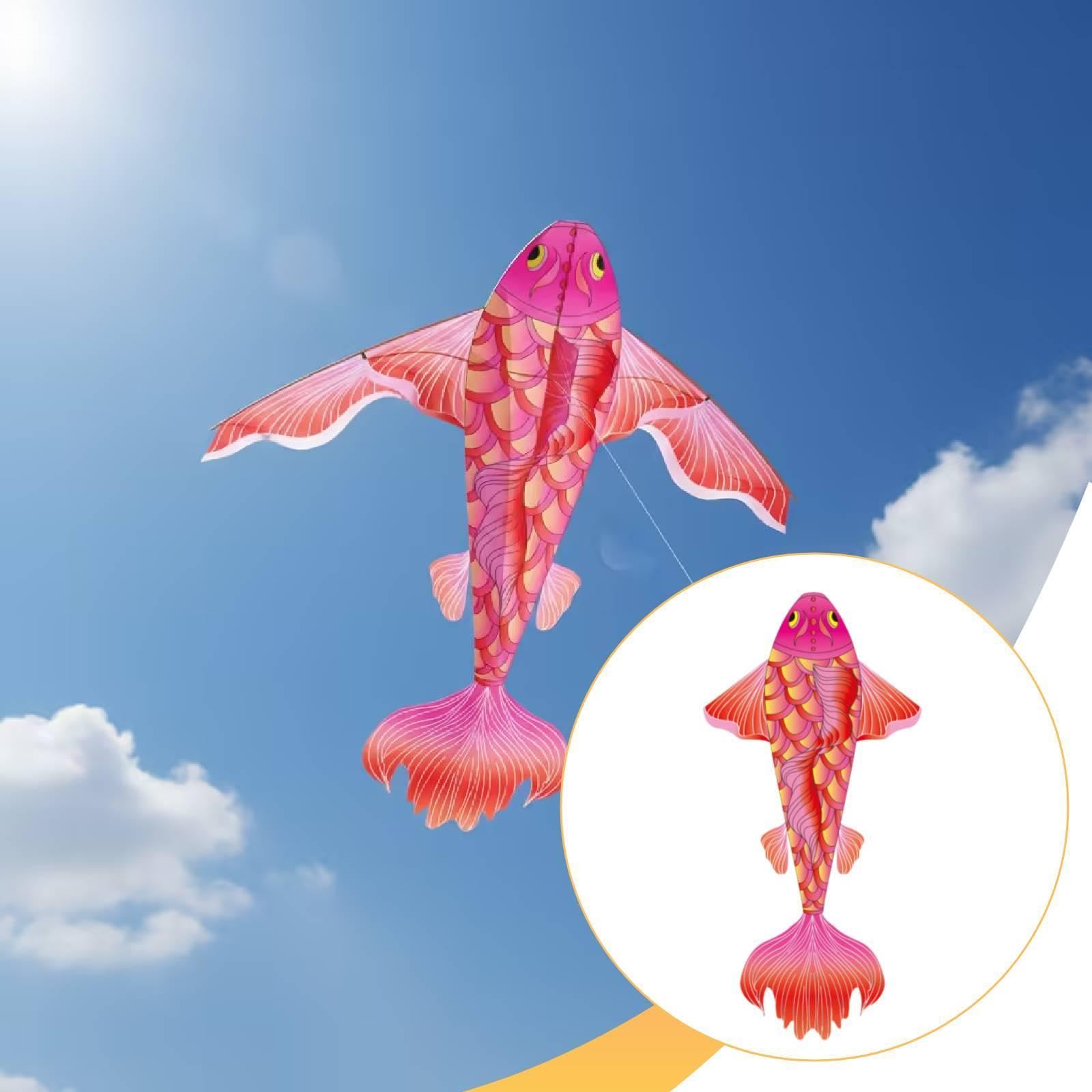 Harilla Cometa Animales con Dibujos Animados, Ligera y Multiusos para niños, Juguete Volador Grande y fácil Volar para Parques, Viajes, Playa, praderas