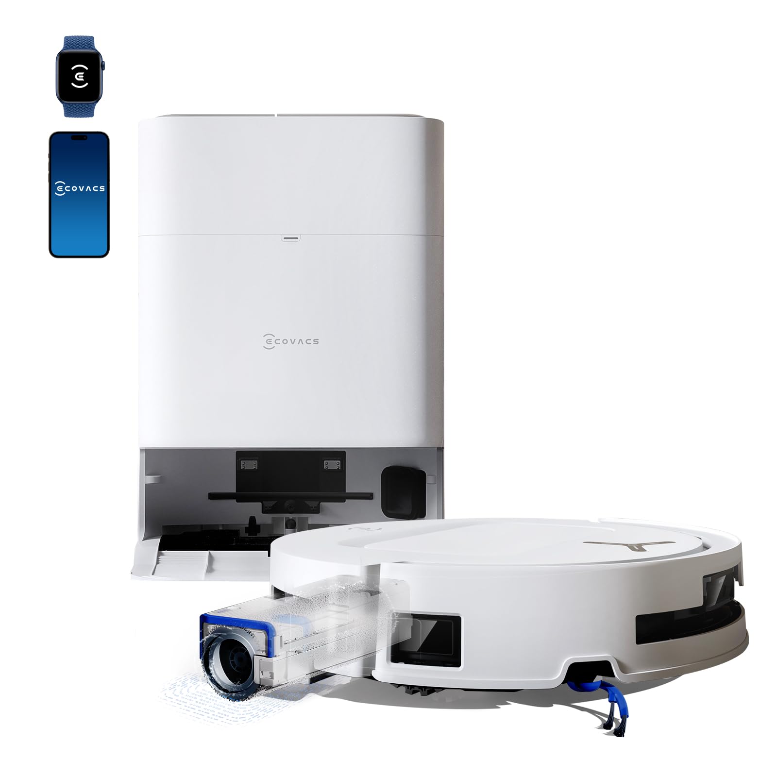 ECOVACS DEEBOT T80 OMNI ロボット掃除機 吸引力18000Pa