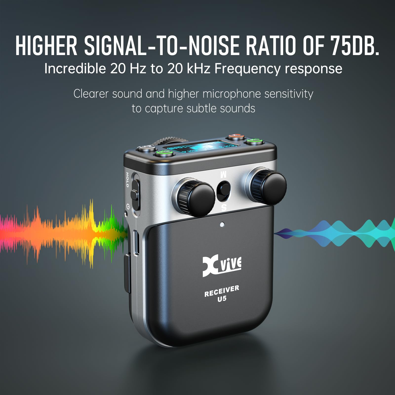 Amazon.com: Xvive U5T2 Wireless Lavalier Microphone System