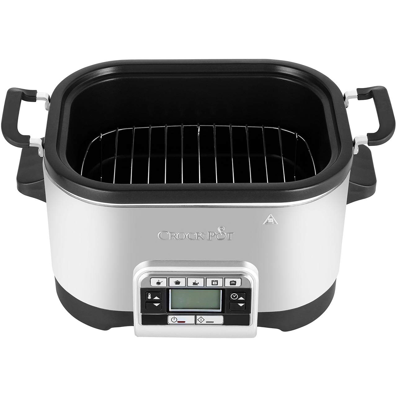 Crockpot Multi-Cooker | Programmierbarer Slow Cooker | Zum Sautieren, Braten und Dampfgaren | 5,6 l (6–7 Personen)| abnehmbare Schüssel [CSC024X]