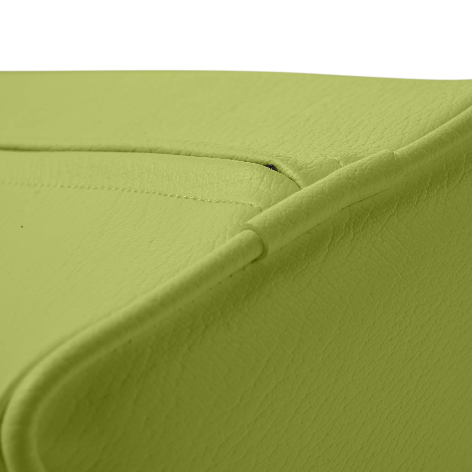 Pader Medi Tech Dreiviertelrolle I Knierolle aus Polyetherschaumstoff I Lagerungsrolle mit Kunstlederbezug und Kedernähten I 60 x 15 x 11 cm I in 20 Farben verfügbar (Lindgrün)