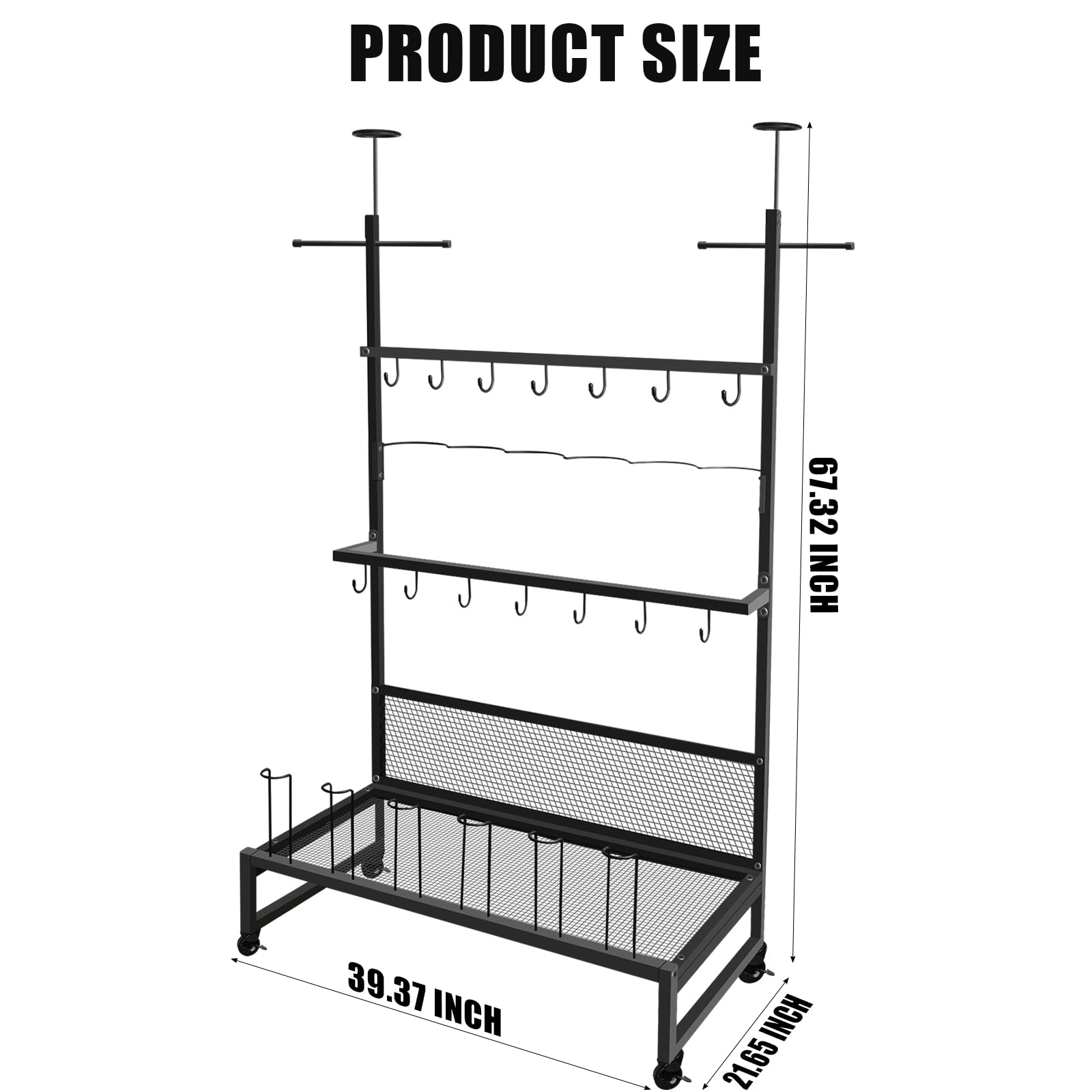 NULTRUMA Hockey Equipment Drying Rack Upgraded Ice Hockey Stick Rack Hockey Gear Drying Rack Drying Racks for Drying Sports Equipment for Youth and Adults Easy to Install and Use