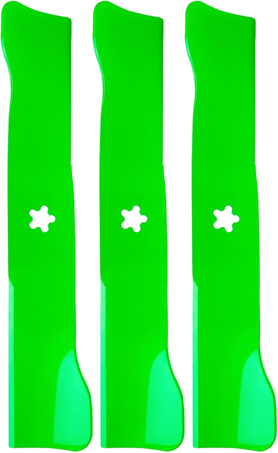 3 Pack 588811002 Mower High-Lift Blade Compatible with Husq Varna TS248TD TS348 Red Max RZT48 YT2348F YT2448F RZT48x 48 Inch Deck Lawn Mower