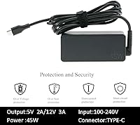 Vista 4 de AC Adapter Charger for HP Chromebook 11-ae040nr, 11-ae044cl x360. by Galaxy Bang USA