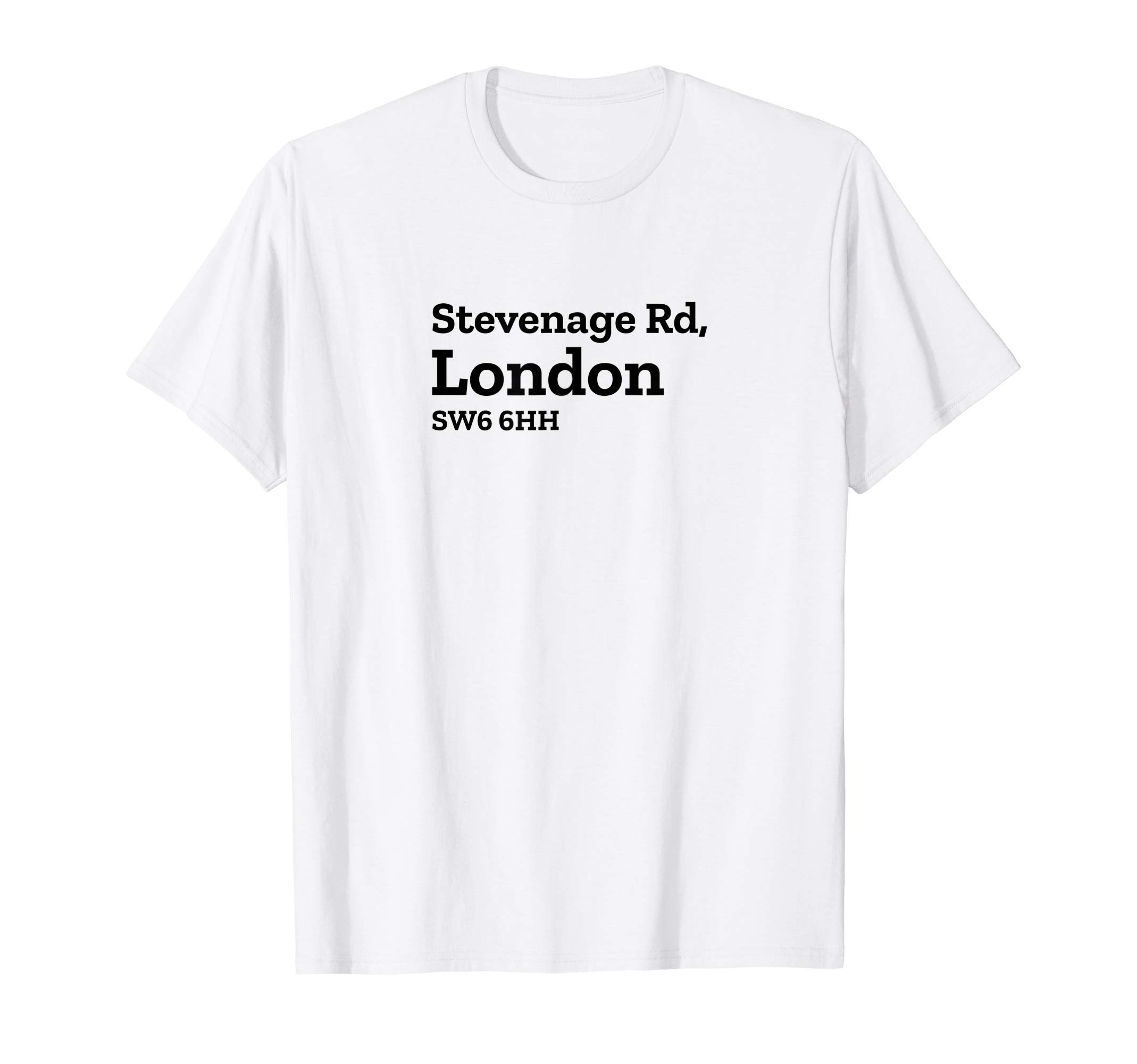 The Chuck WagonFulham Stadium Address T-ShirtOEKO-TEX STANDARD 100