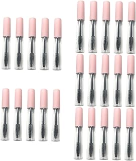 FOMIYES 25 Peças Tubo De Rímel Tubo De Escova De Cílios Suporte De Soro De Crescimento De Cílios Recipiente De Creme Para Cílios Frascos De Tubo De Rímel Para Cílios Rímel Mini Rímel