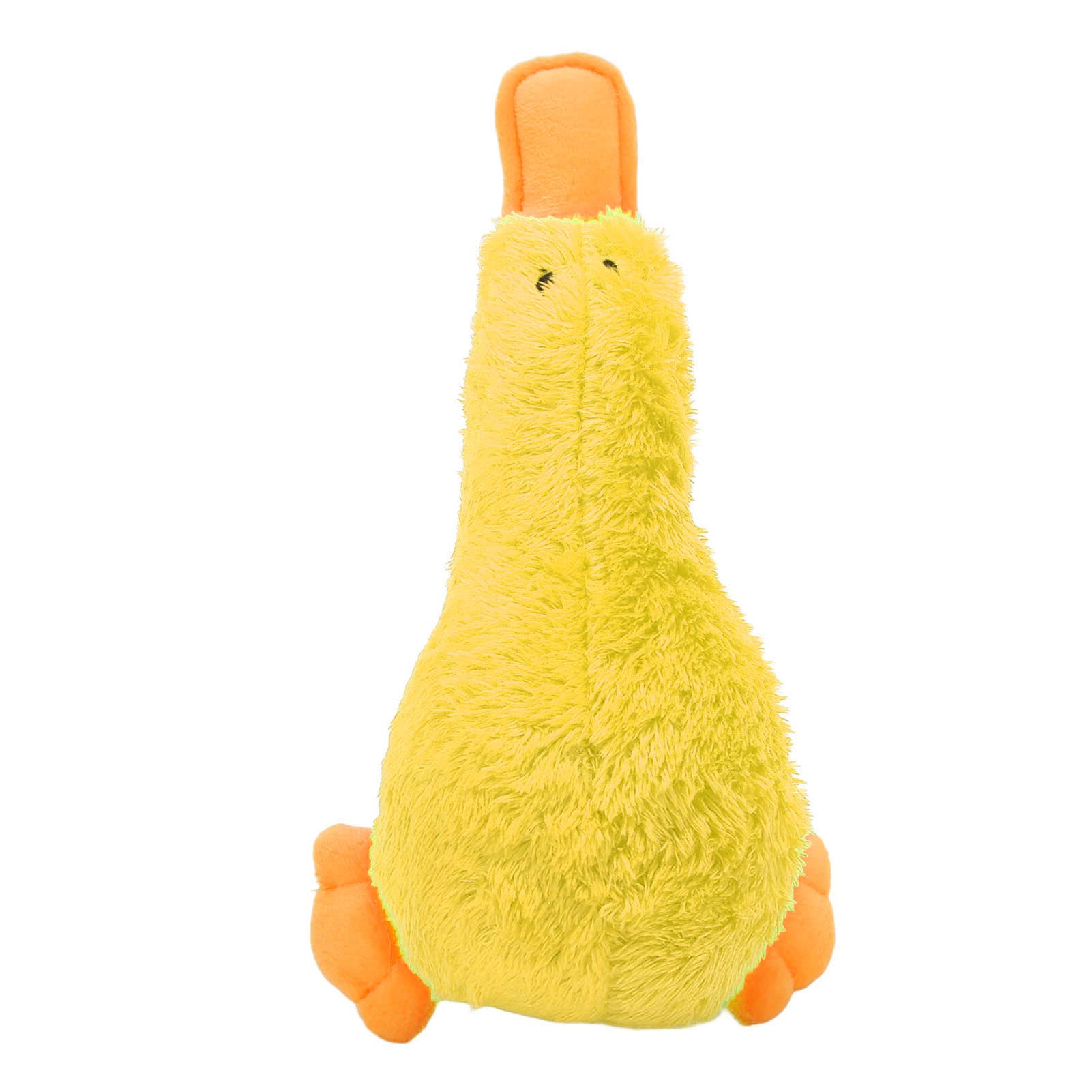 BAFOVY Cute Squeaky Duck Dog Chew, Duck Dog Soft Material, Bonding, Supports Active Play, Suitable, Psy, For Small To Medium Pets (Yellow)