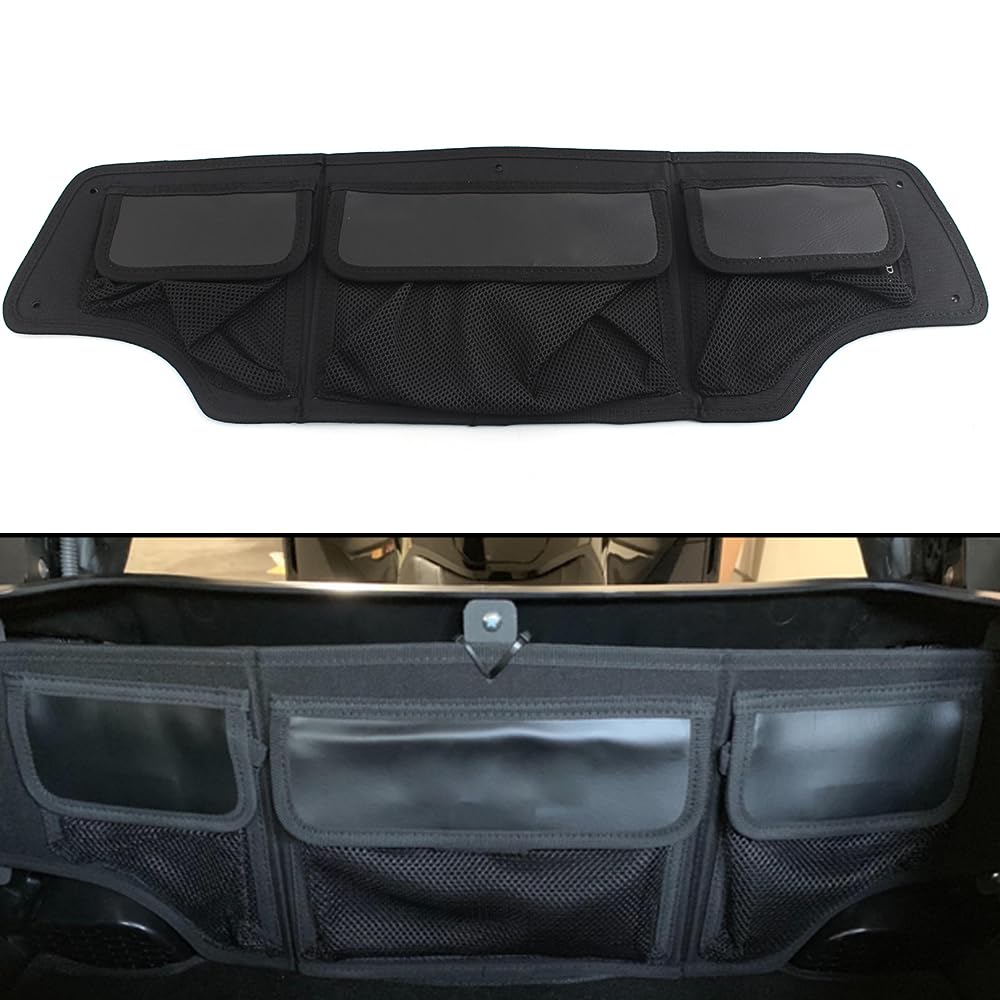 TrichTu Mount Trunk Organizer bag Fits For Honda Goldwing 1800 Tour GL1800 Tour DCT Tour DCT Airbag 2018-2023,Black