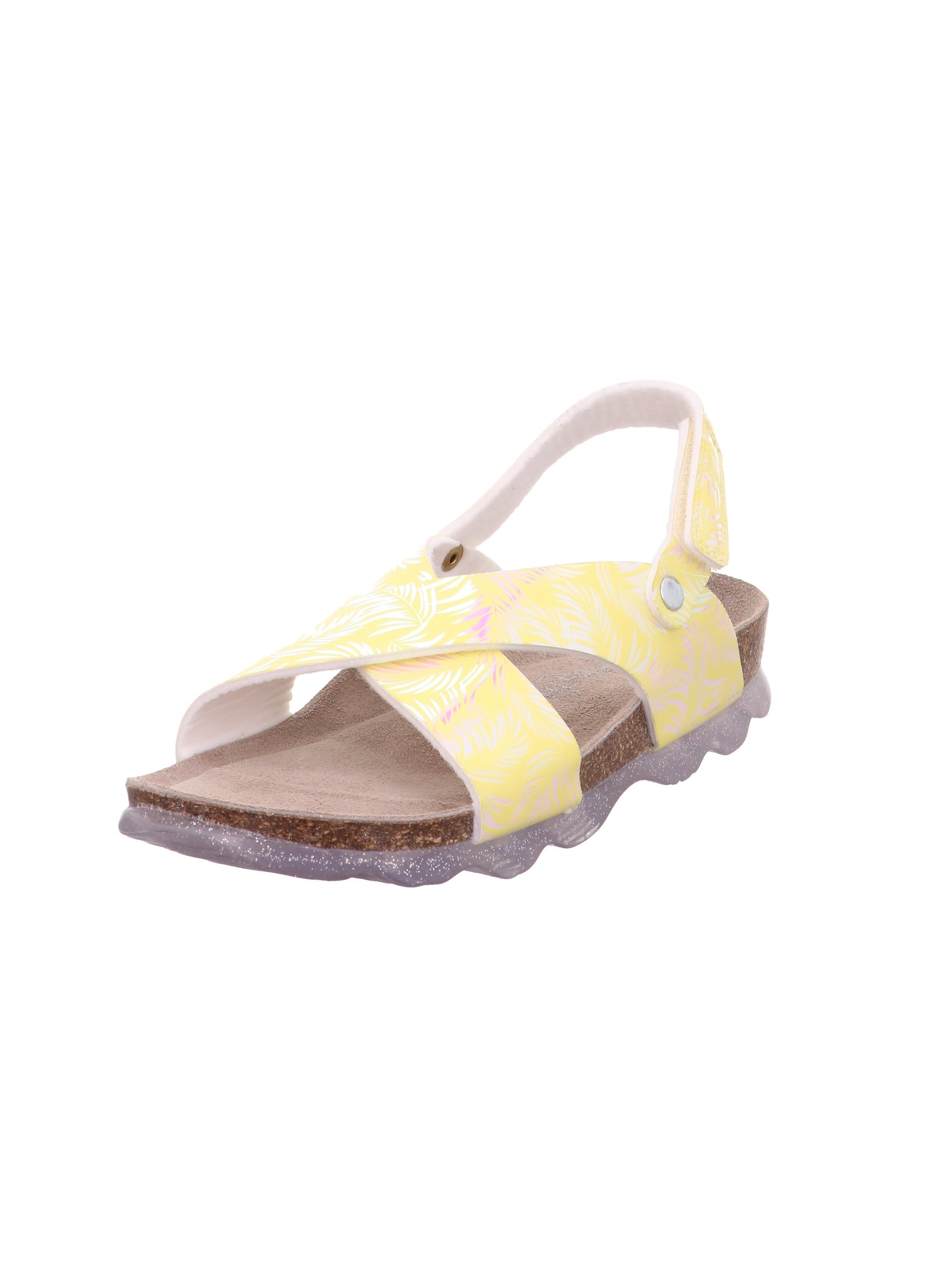 Superfit Jellies Slipper, Yellow/Silver 6000, 10 UK Child