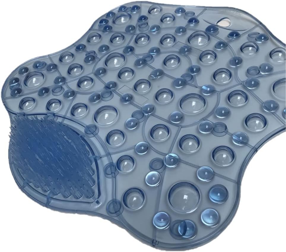 Bayliss Mobility SHOWER MAT WITH FOOT CLEANER Bath mat with foot