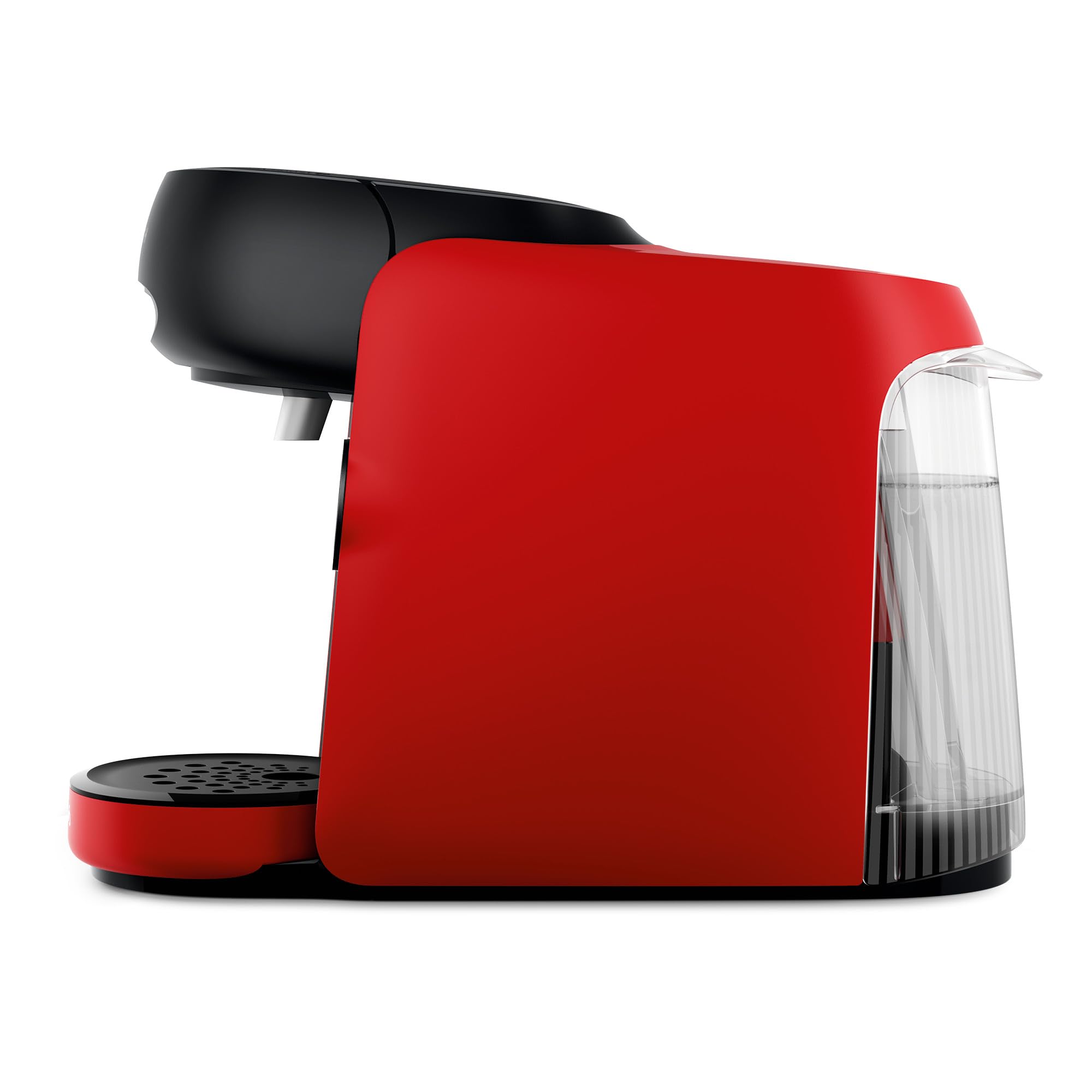 Bosch Tassimo Finesse TAS163E Machine à café multi-boissons, 70 boissons chaudes, IntensityBoost, cafétière à dosettes, rouge
