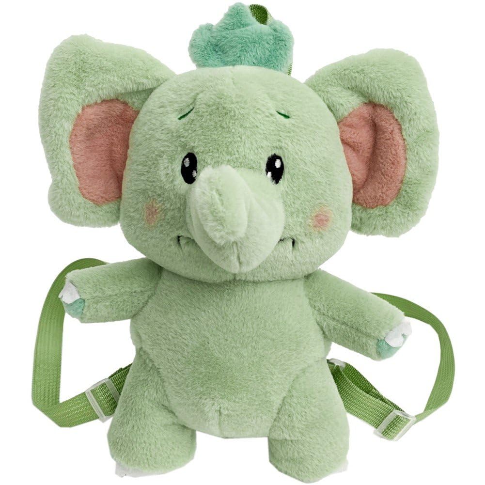 Cadeau d'anniversaire sac à dos éléphant en peluche pour petit garçon et fille
