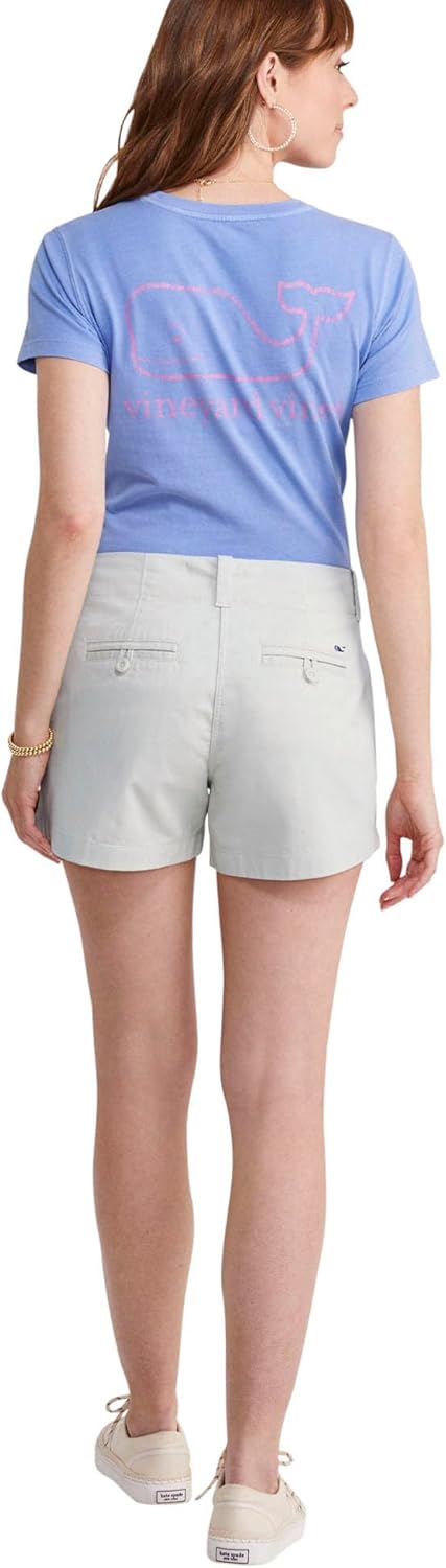 Vineyard Vines Womens 3 1/2 Inch Herringbone Every Day Shorts