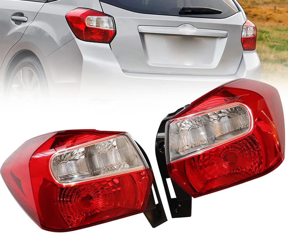 LYNICESHOP Tail Lights Rear Lamps Halogen, TailLights Assembly, for 2012-2016 Subaru Impreza/2013-2015 XV Crosstrek (DC 12V) (Passenger Side)