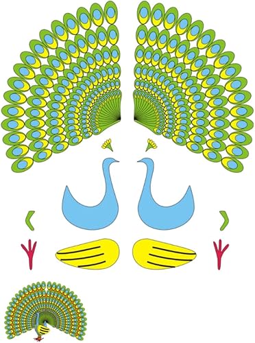 Miniatura 9 de 40 patrones de moldes de dibujo para impresora 3D, plantillas de papel para bolígrafo de impresión 3D, papel de impresión de plantilla de graffiti