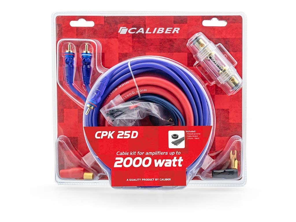 Caliber CPK25D cavo di alimentazione Multicolore 5 m - Cavi elettrici (5 m, Multicolore)