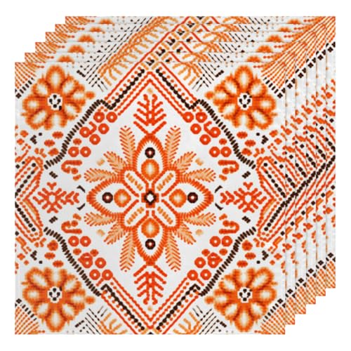 Servilletas de Tela Multicolor Set x6 50.5x50.5 cm miniatura 1