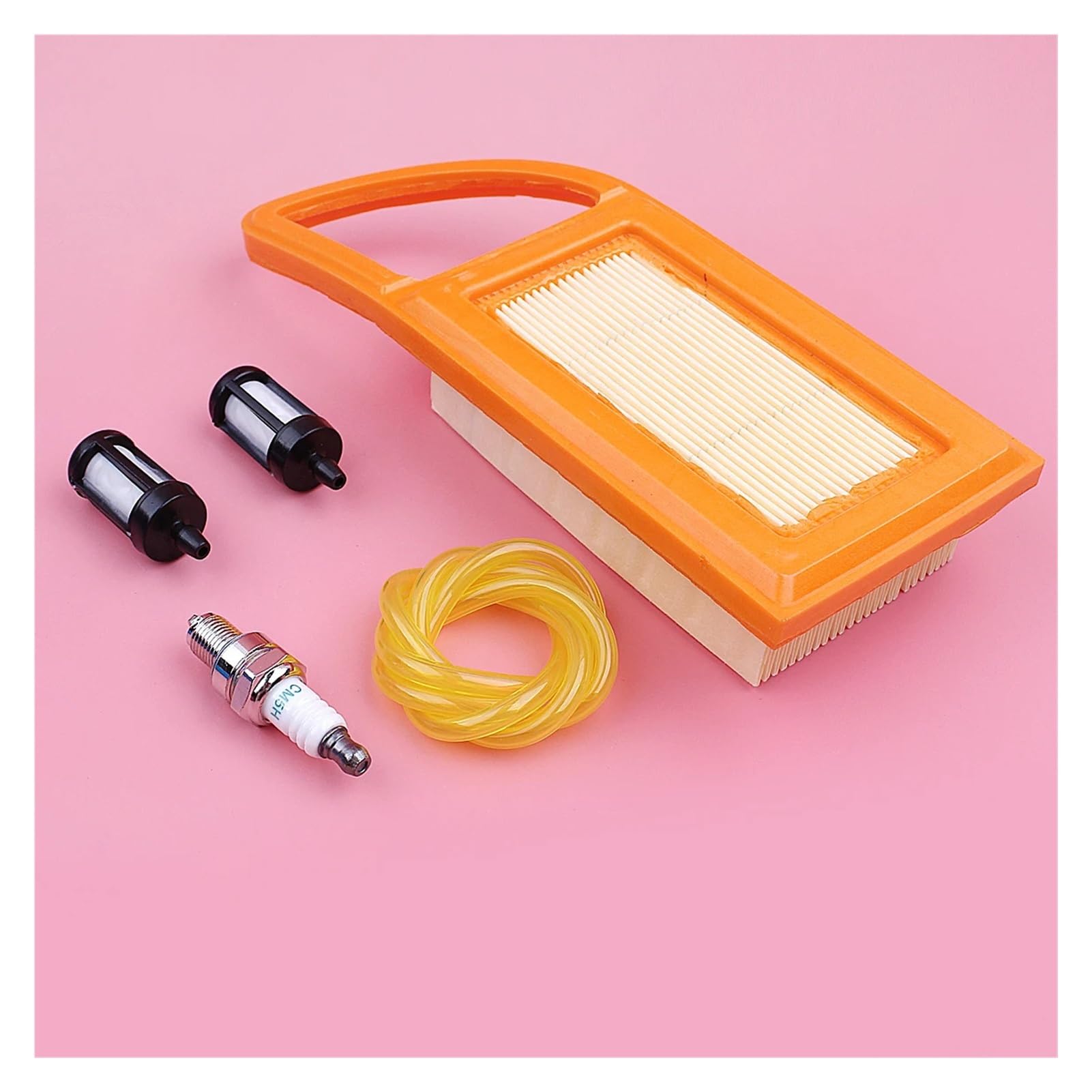 Kit de bujías y Filtro de Aire y Combustible for soplador BR500, BR550 y BR600, 4282 141 0300, cortadora de césped, cortadora de Gasolina, Piezas de Herramientas de jardín
