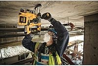 Vista 5 de DEWALT Martillo giratorio 20V MAX XR, SDS Plus, en forma de L, extractor de polvo a bordo, 1 pulgada (DCH273P2DHO)