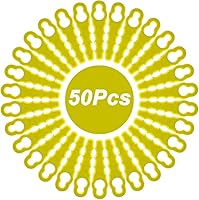 Vista 6 de 50 cuchillas de repuesto compatibles con cabezal de desbrozador de FourShow