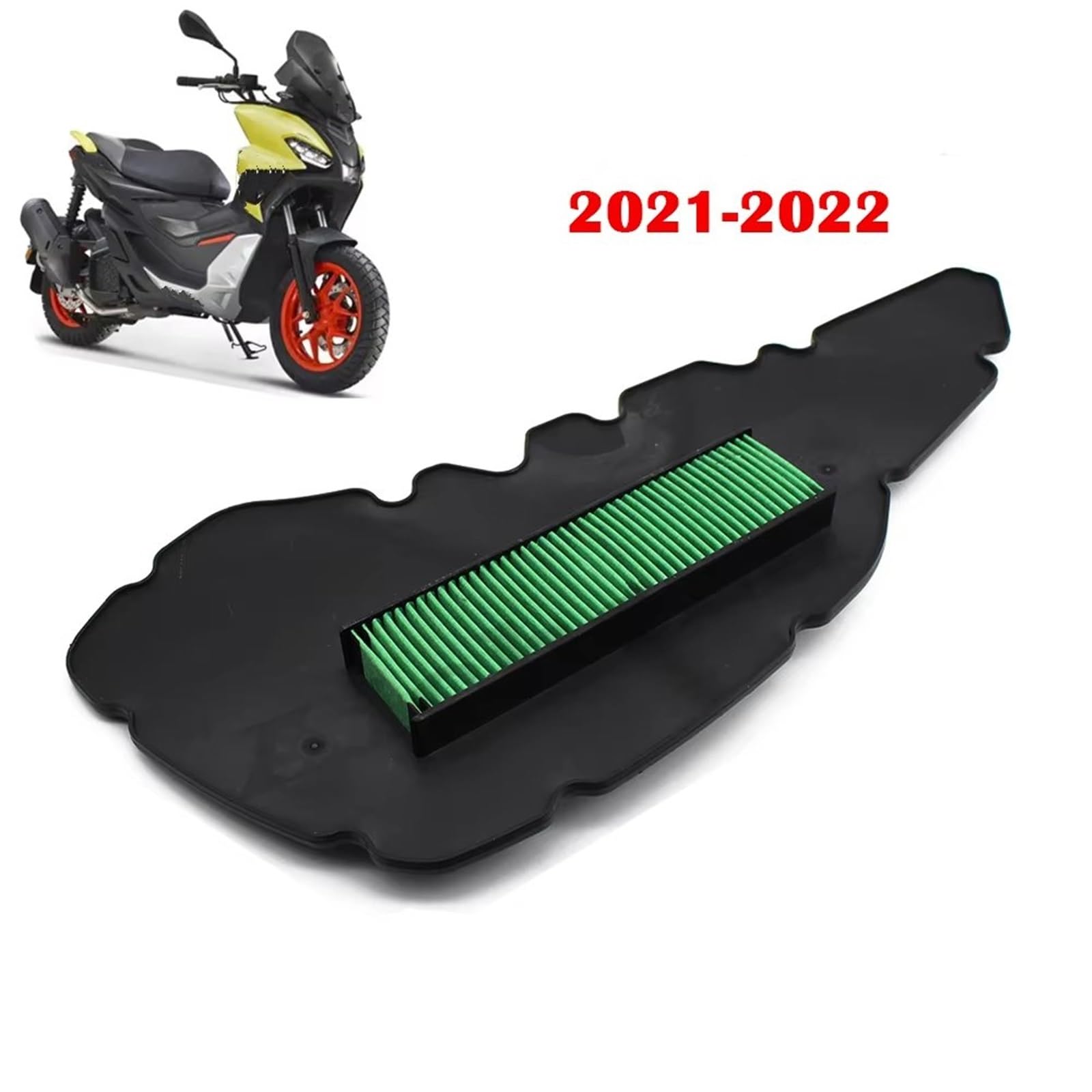 Filtro Aspirazione Aria Moto Per Aprilia Per SR Compact | Per GT125 Per GT200 2021-2022 Motore Del Motociclo Filtro Aria 1A016566