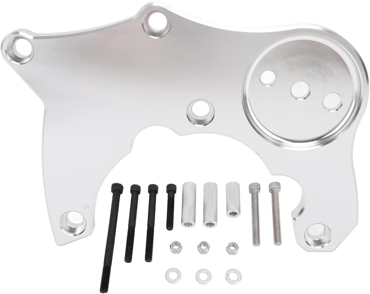 AC Compressor Bracket Kit 55099 A Metal Air Conditioner Support Bracket for Chevy LS LQ LS2 LS3 LS6 1999 to 2013