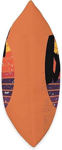Miniatura 2 de Kitesurf Gifts and Surf Lover Tees by taiche Kitesurfing Action Kite and Surf Silhouette - Almohada retro con diseño de puesta de sol, 18 x 18