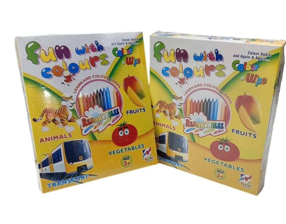 1. TOYSHOYE Fun with Colours for Kids | Discover Colouring Games, Art Craft Ideas| and Board Game Colouring Sheets for Endless Fun| 3-12 Years 3