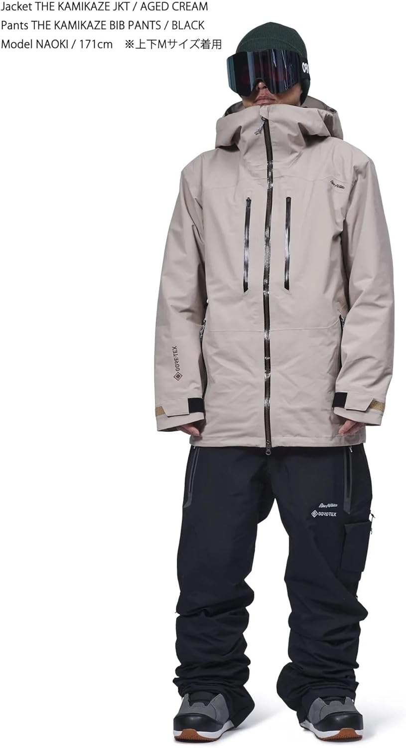 REW/KAMIKAZE BIB PANTS 20 (BLACK) (XL) GORE-TEX 2Layer 2レイヤー