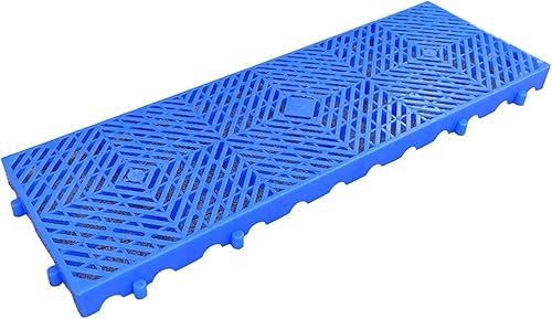 Paletas de plástico, bandeja de plástico de rejilla plana, tablero de almohadilla cortada para cereales de bienes de almacenamiento, impermeable, a