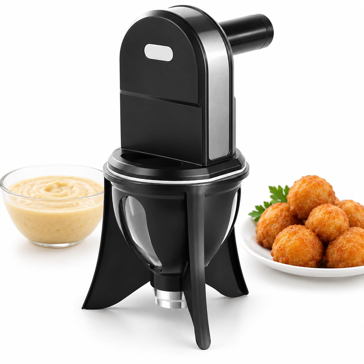 Appareil ménager pour boulettes sucrées, forme jusqu'à 3 à la fois