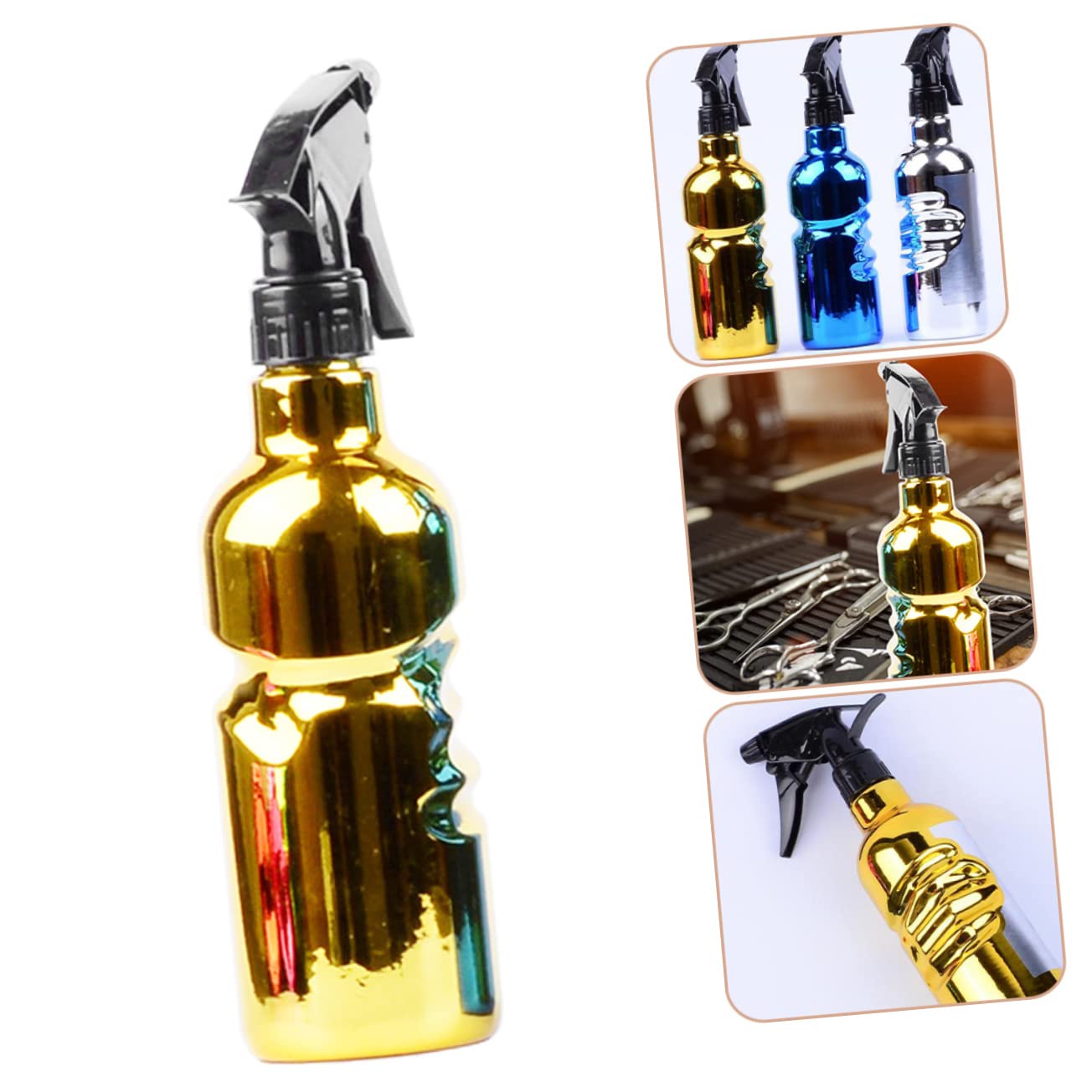 FOMIYES 5pièces Bouteille De Spray Rétro Vaporisateur Multifonctionnel Pour Coiffeurs Et Salons Brumisateur Pratique Pour Coiffure Et Soins Capillaires