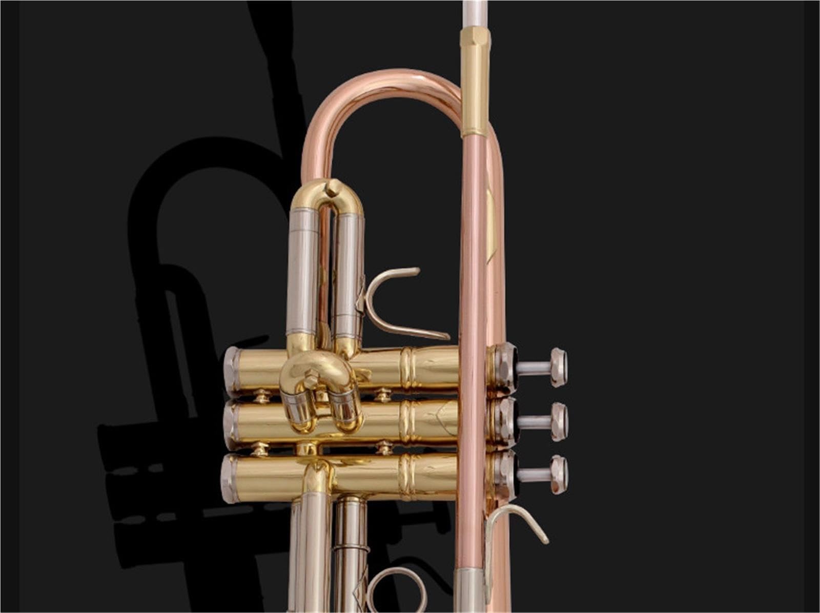 Trompette Professionnelle Trompette Triple En Bronze Phosphoreux