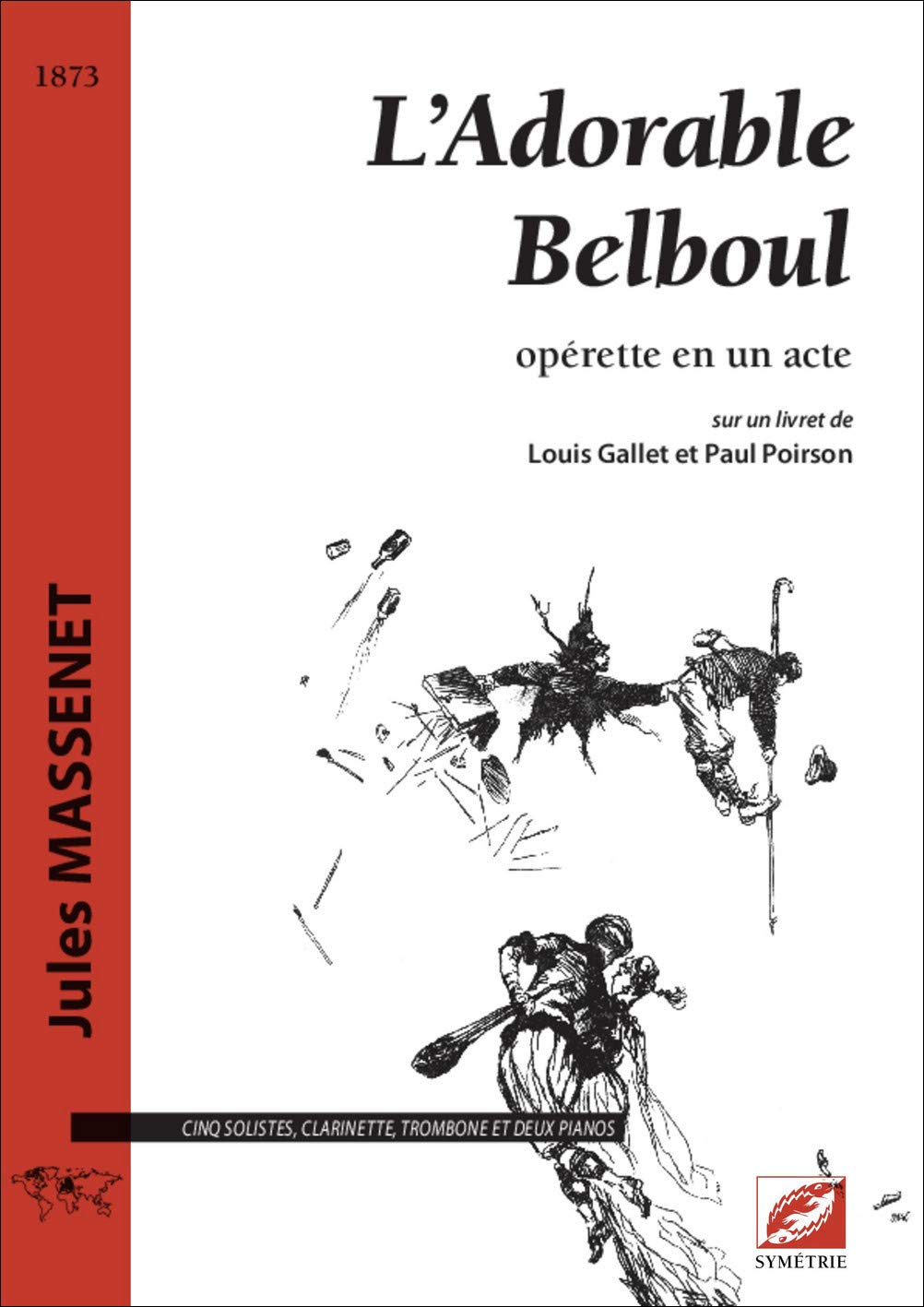 L'Adorable Belboul opérette acte conducteur partition chant