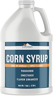 Sponsored Ad - Corn Syrup (1 Gallon) Light Syrup with a Hint of Real Vanilla, High Quality, Convenient Jug with Twist-Off Cap